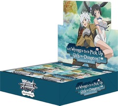 Weiss Schwarz Is It Wrong to Try to Pick Up Girls in a Dungeon Booster Box